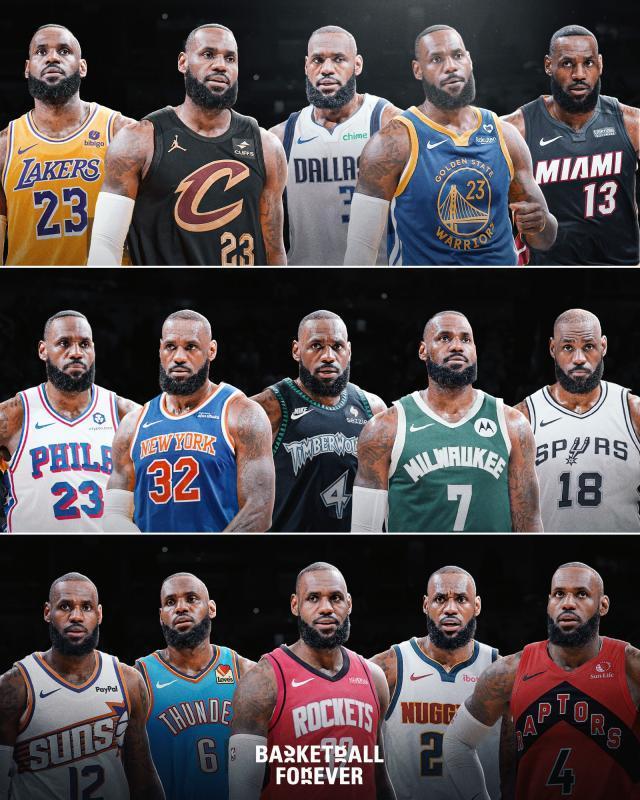 开云中国官网-真正的巡演?网友提议詹姆斯下赛季依次签约30队